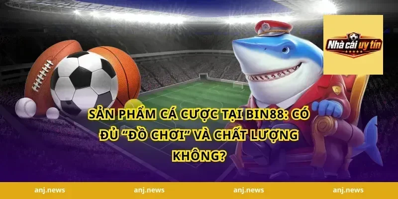 Sản phẩm cá cược tại Bin88: Có đủ “đồ chơi” và chất lượng không?