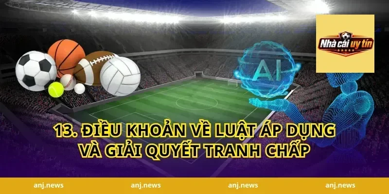 13. Điều Khoản Về Luật Áp Dụng và Giải Quyết Tranh Chấp