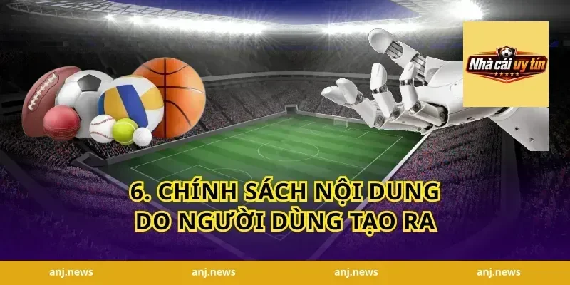 6. Chính Sách Nội Dung Do Người Dùng Tạo Ra