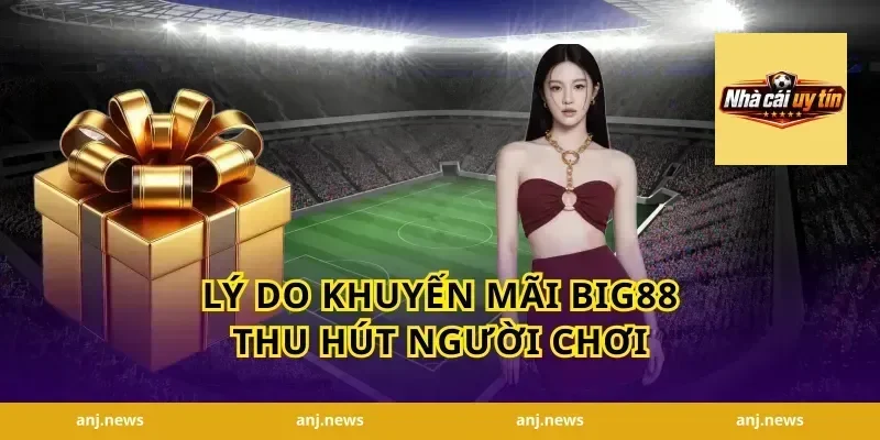 Lý do khuyến mãi Big88 thu hút người chơi