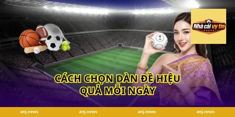 Cách chọn dàn đề hiệu quả mỗi ngày
