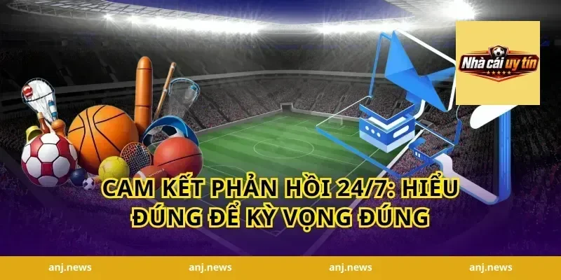 Cam kết phản hồi 24/7: hiểu đúng để kỳ vọng đúng