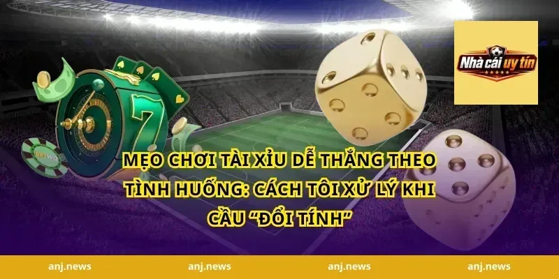 Mẹo chơi tài xỉu dễ thắng theo tình huống: Cách tôi xử lý khi cầu “đổi tính”