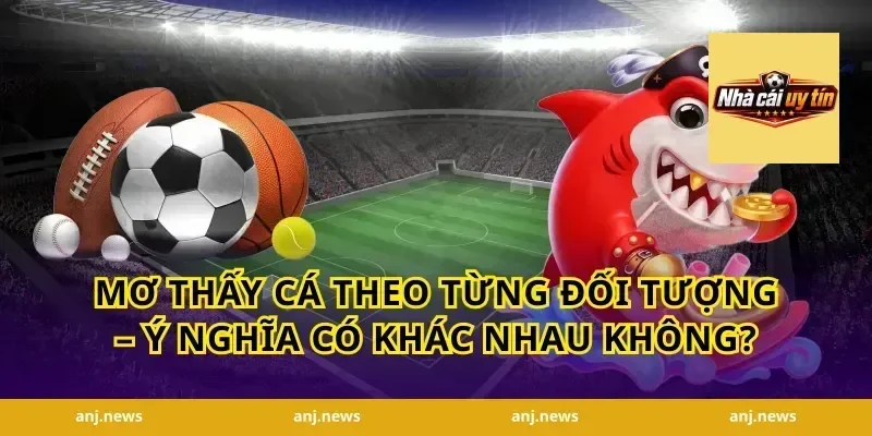 Mơ Thấy Cá Theo Từng Đối Tượng – Ý Nghĩa Có Khác Nhau Không?