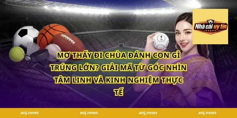 Mơ Thấy Đi Chùa Đánh Con Gì Trúng Lớn? Giải Mã Từ Góc Nhìn Tâm Linh Và Kinh Nghiệm Thực Tế
