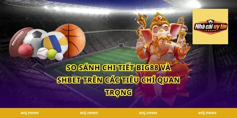 So Sánh Chi Tiết Big88 Và Shbet Trên Các Tiêu Chí Quan Trọng